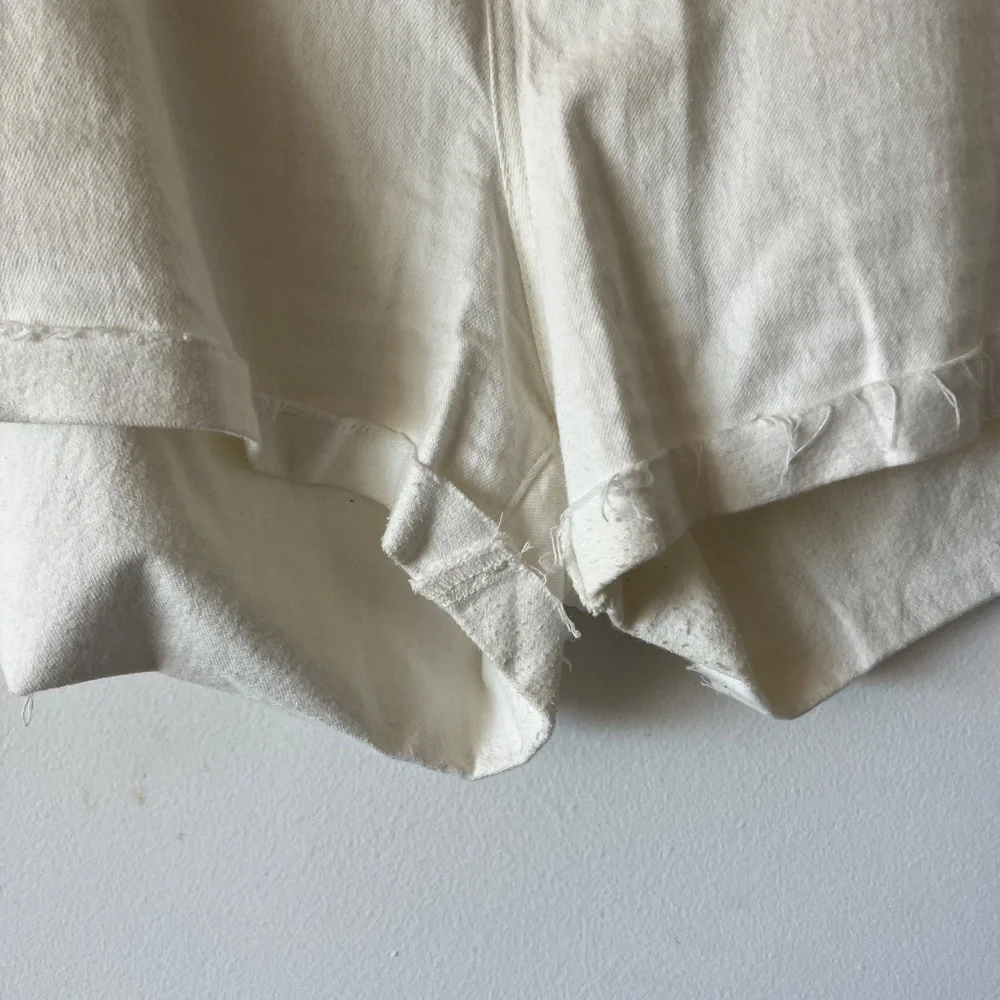 Madewell Curvy High-Rise Denim Shorts size 37 - Picture 7 of 11